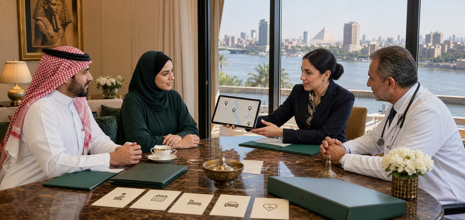 رحلة سياحة علاجية كاملة مع أبو طافش